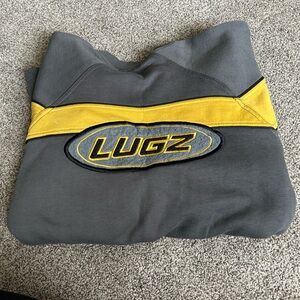 Lugz Gray and Yellow Crewneck